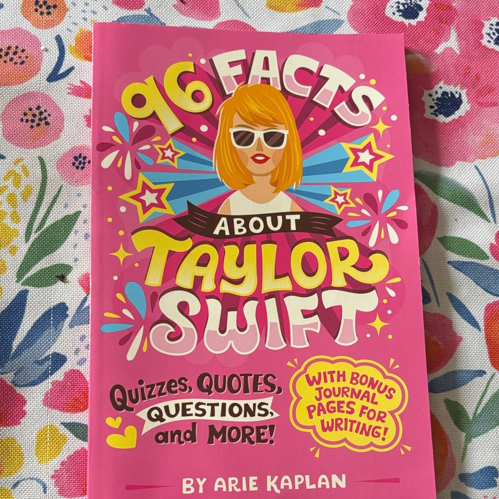 Taylor Swift Pink Kids Toy Book